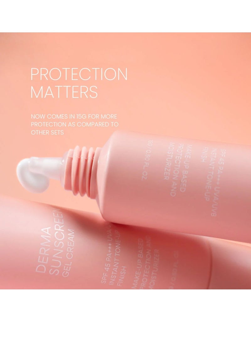 Fairy Skin Derma Facial Kit 4 in 1 with Derma Soap Facial Toner Brightening Cream and Sunblock Cream for Clear and Glowing Skin - Image 5