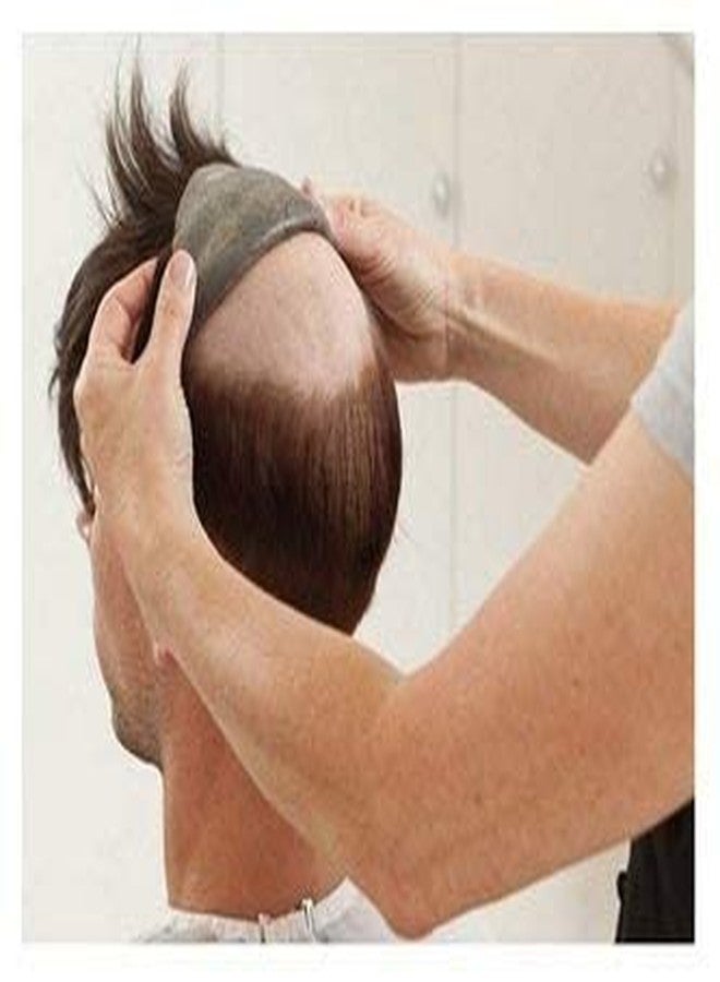 Stylazo Human Hair Wig for Men Undetectable Hair Toupee Proper Ventilation Hair System (10 * 7) - Image 3