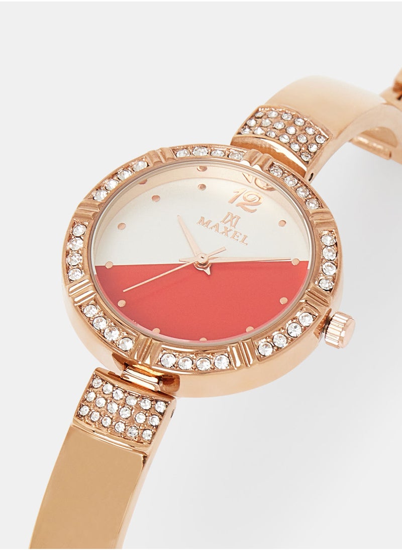 Maxel - Ladies Trend Analog Wrist Watch MX380 - 28mm - Image 1