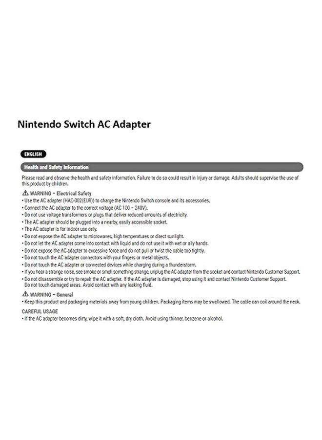 NIBEMINENT Switch AC Wired Adapter Charger  - Image 3