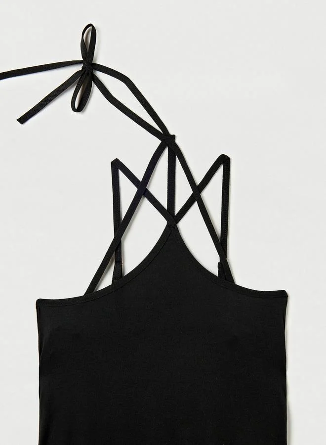 Splash FAV Solid Camisole Top with Thongs and Nipple Covers