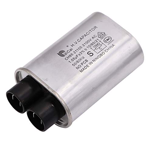 Meter Star Microwave Capacitor Replacement 2100V 1.05uf Compatible with 99% of Household Microwave Oven Brands,Connect Pin 1/4" Standard Terminal - Image 5