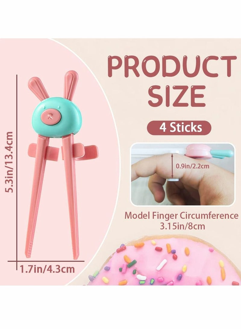 Excefore Finger Chopsticks for Gamers Snack Clips Gaming Finger Sleeves Game Controllers,Game Accessories Cell Phones Accessories 4pcs  - Image 2
