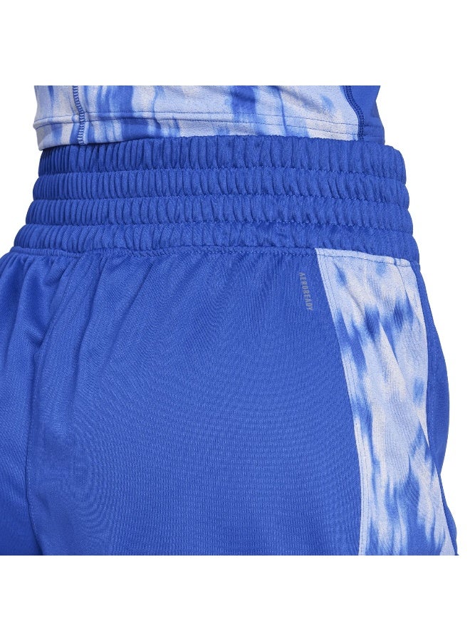 Pacer Kn Flower Blue Training Shorts 2XS