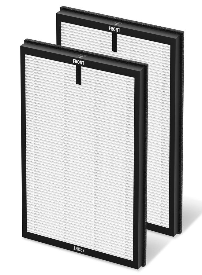 Sinnya 2 Pack HAP-603/HAP-603WF Replacement Filter Fit for ECOSELF Air Purifier Filter Replacement for ECOSELF HAP603 / HAP603WF Air Purifier, for Home Large Room with Smart Mode, # RFHAP603 White - Image 1