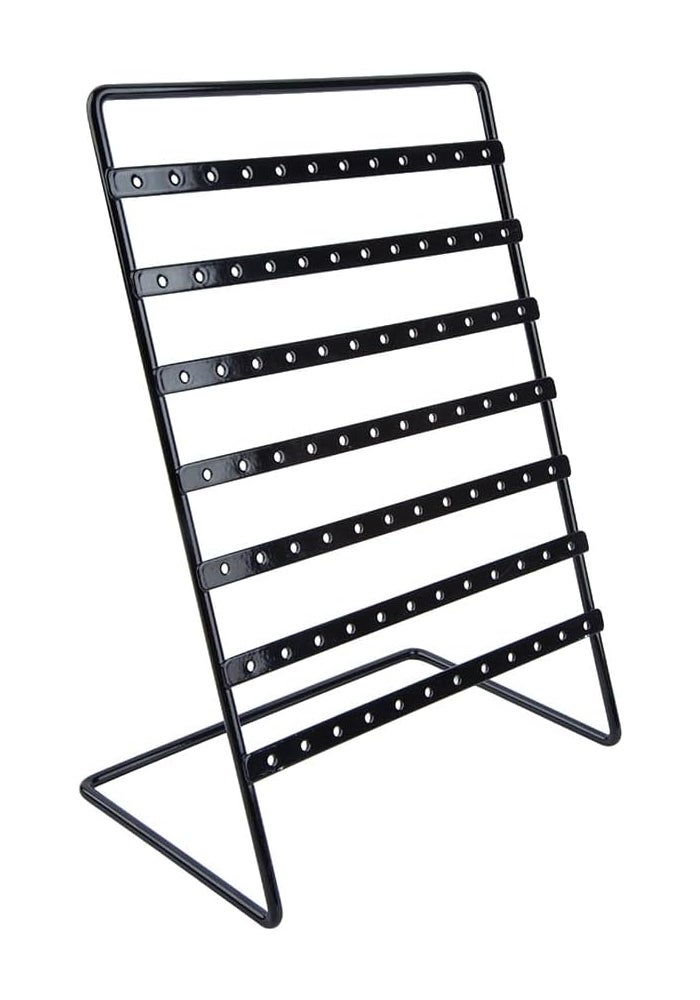 Daiso Accessory Stand, Black - Stylish Organizer for Jewelry and Accessories - Image 1