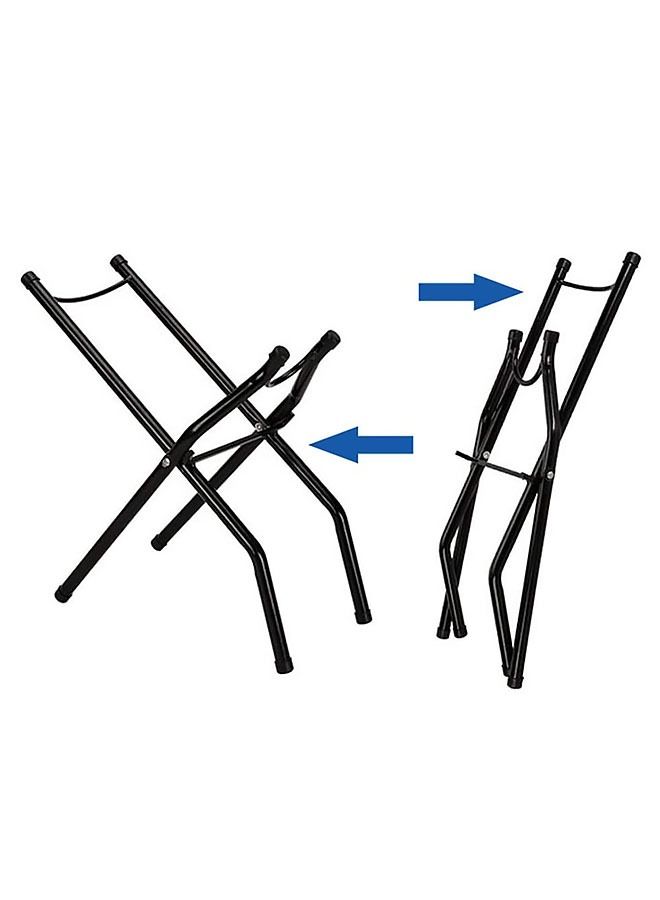 إيه جي دي حامل زجاجات مياه معدني قابل للطي / أسود - Image 4