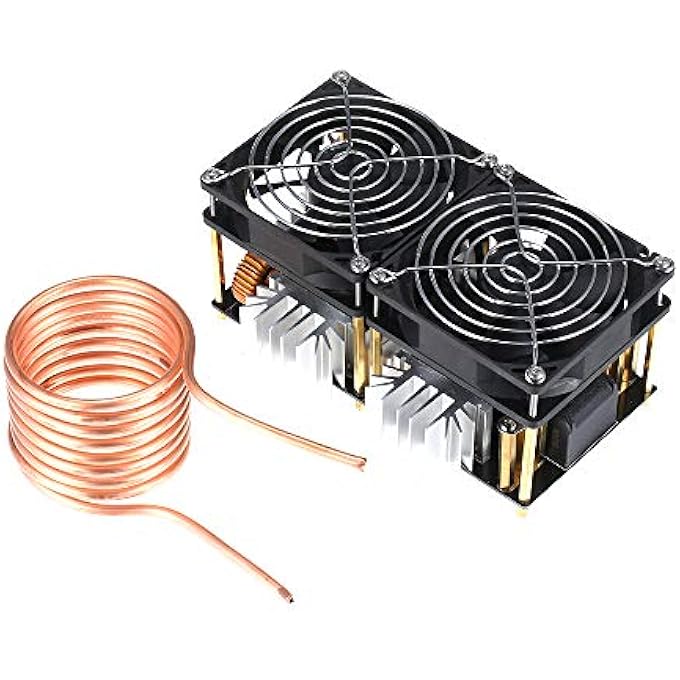 INDUCTION HEATING BOARD MODULE, 1800W 40A 12V-48V ZVS HEATING HEATING MODULE REHEATING MODULE, DIY PILOT HEATER GOOD HEAT DISSIPATION WITH - Image 1