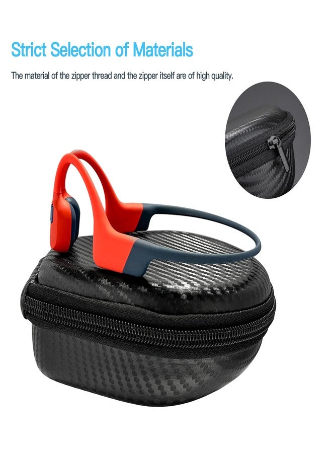AWINNER Compatible for Shokz Case,Hard Travel Bag Compatible for Aftershokz Aeropex AS800,Shokz OpenRun Pro,OpenSwim,OpenSwim Pro,OpenRun,OpenRun Mini,OpenComm Bone Conduction Headphones - Image 4