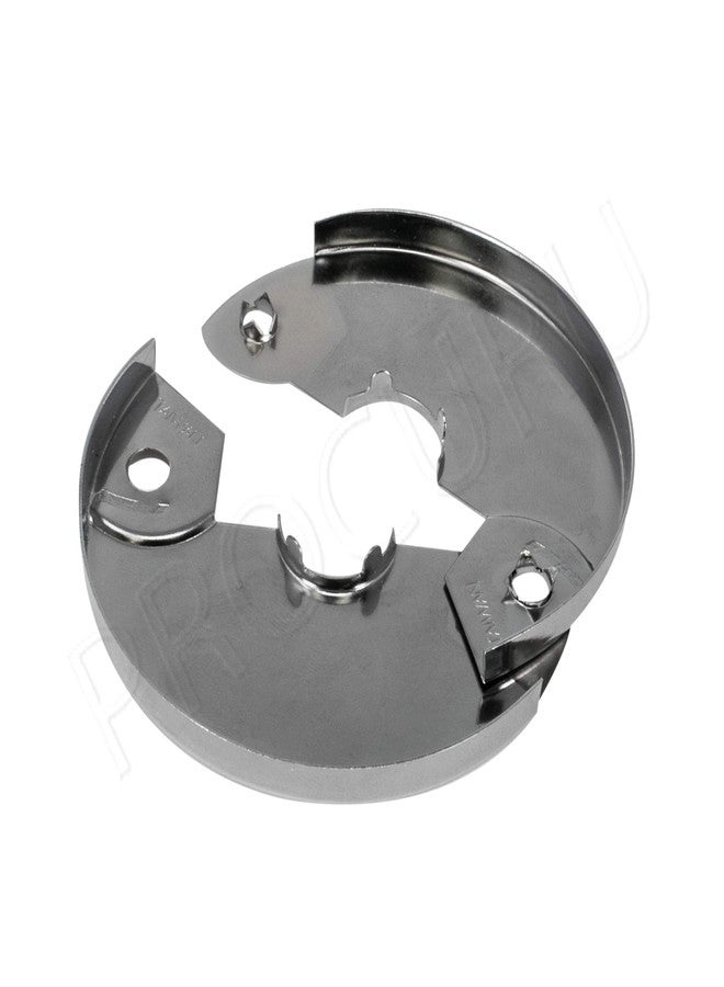 PROCURU 4-Pack 1/2-Inch CTS (5/8" OD) Open Escutcheon Pipe Cover Plate with Screws, for 1/2" Copper Pipe (4-Pack) - Image 3