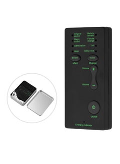 M1 Mini Portable Sound Effects Machine Voice Changer Device Audio Card Sound Changer for Live Streaming Online Chatting Singing