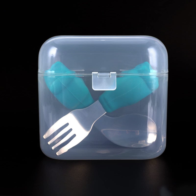 Accmor Pacifier Container - 2 Pacifier Holder Case for Travel, BPA Free, Transparent - Image 4