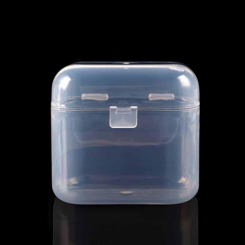 Accmor Pacifier Container - 2 Pacifier Holder Case for Travel, BPA Free, Transparent - Image 2