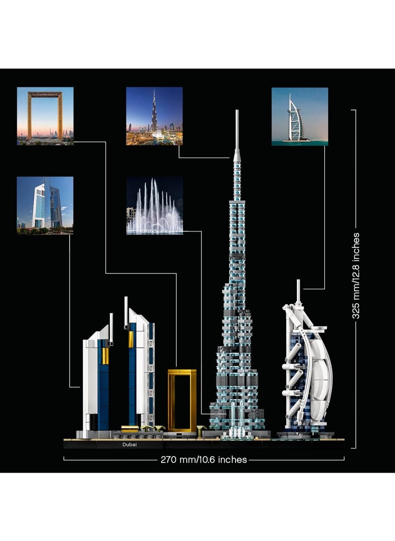 Generic - Dubai Skyline Classic City Model Building Building Block Kit Building Blocks - Image 1