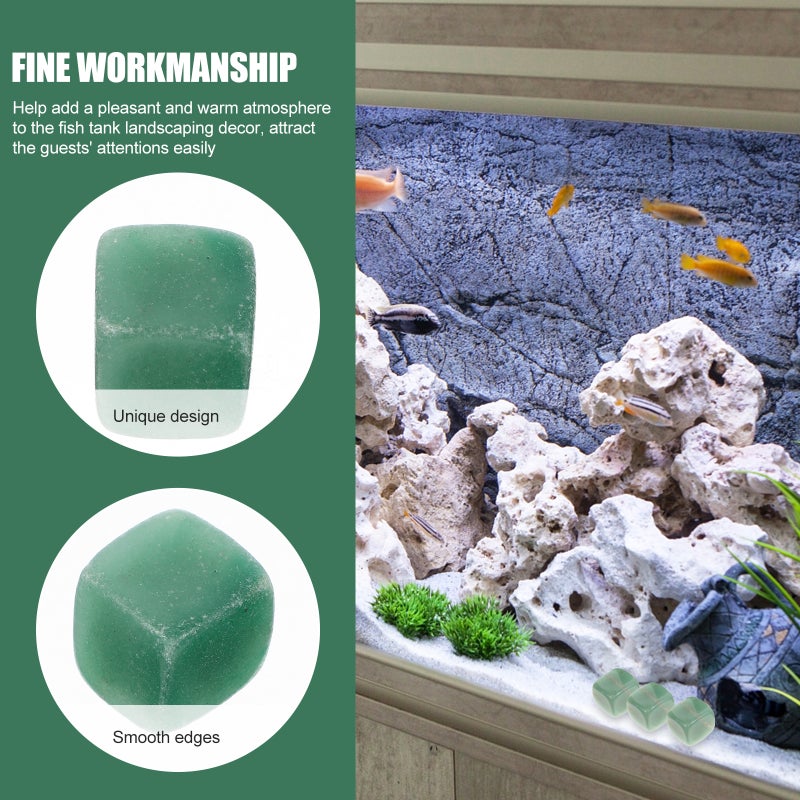 2 Sets Fish Garden Decorative Broken Stones Aquarium Stones Fish Gravels - Image 2