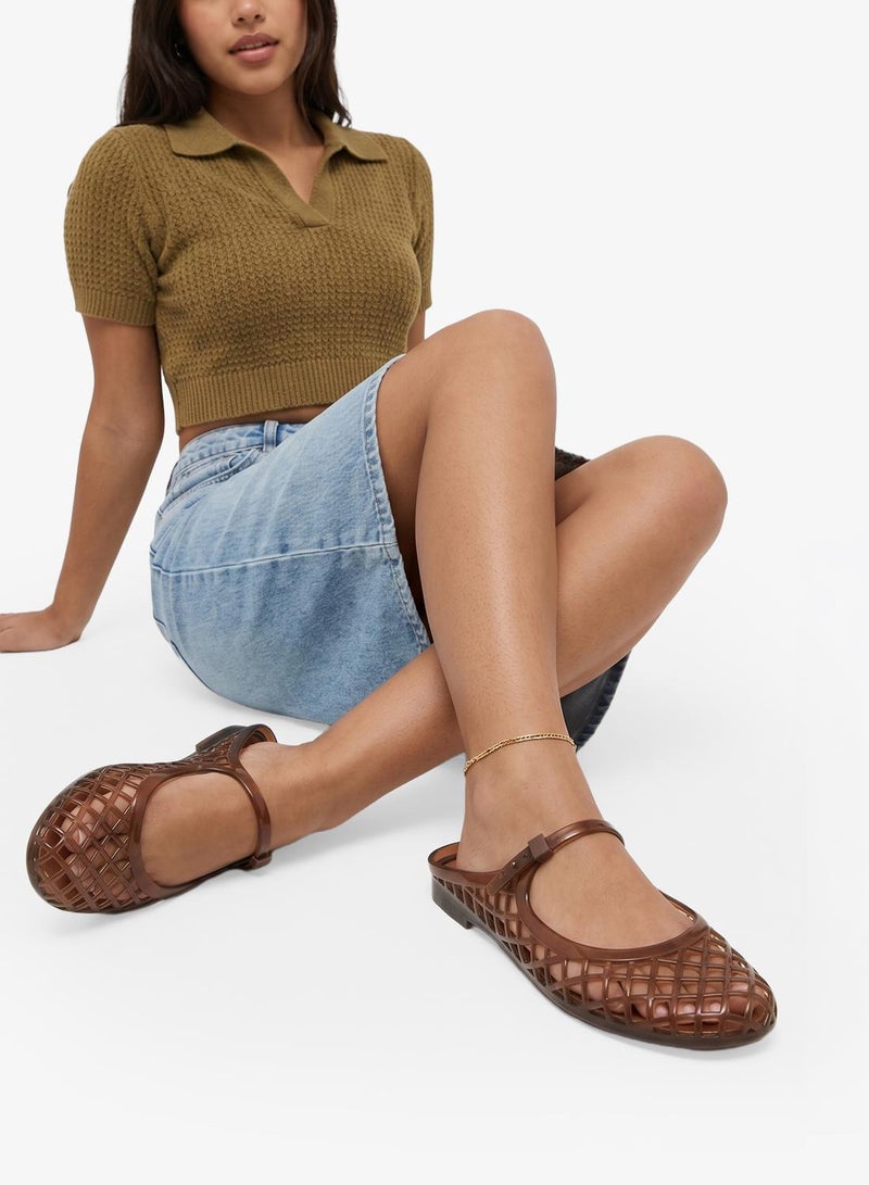Ginger Jelly Ballet Flats - Image 5