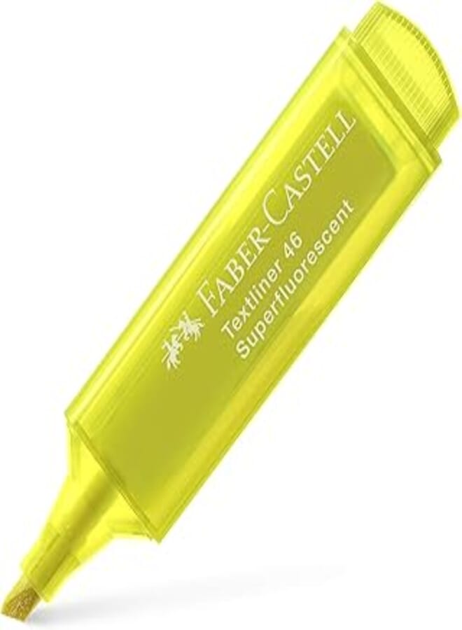 faber Castell Textliner 1546 Highlighter - Yellow
