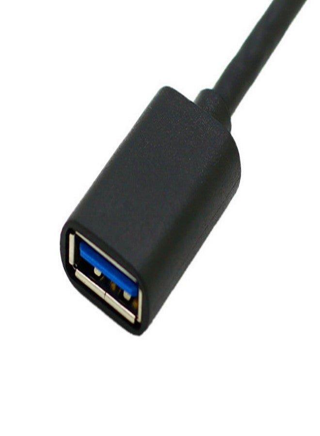 ALINNA 90 Degree USB 3.0 Extension Cable, Black USB 3.0 Male to Female Extender Cord 30cm (Down Angle) - Image 5