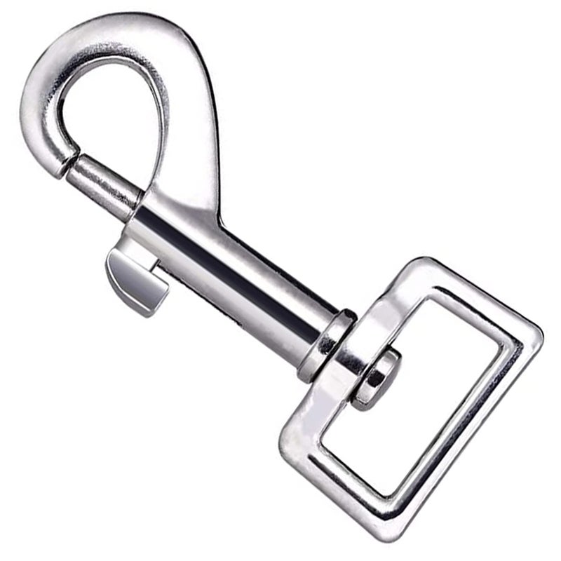DIY Crafts DIY Crafts 9 Gold Swivel Snap Hooks Metal Heavy Duty Square Eye Clasp Buckle Trigger Clip Multi Best Spring Pet Buckle Key Chain for Linking Dog Leash Collar 9 Gold  - Image 1