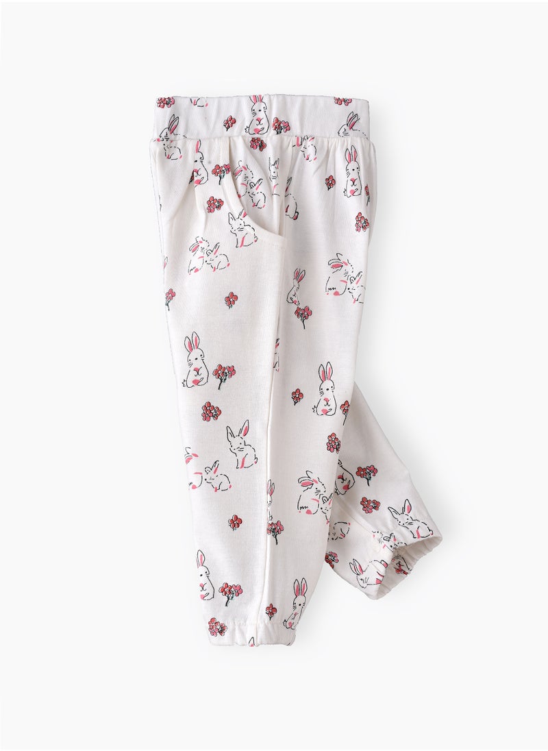 Jelliene Sunny Explorations: Girls' Breathable Pants Comfy Fun & Spring Adventures  - Image 3