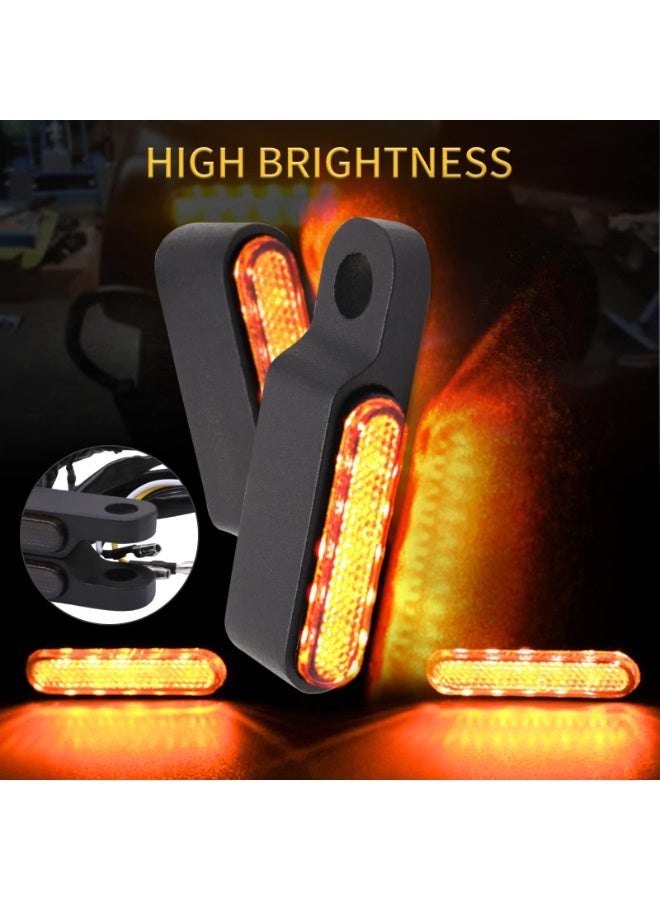 Handlebar LED Turn Signal Lights,Motorcycle Accessories,Universal,Turn Signal Lights,Indicator Lights - Image 4
