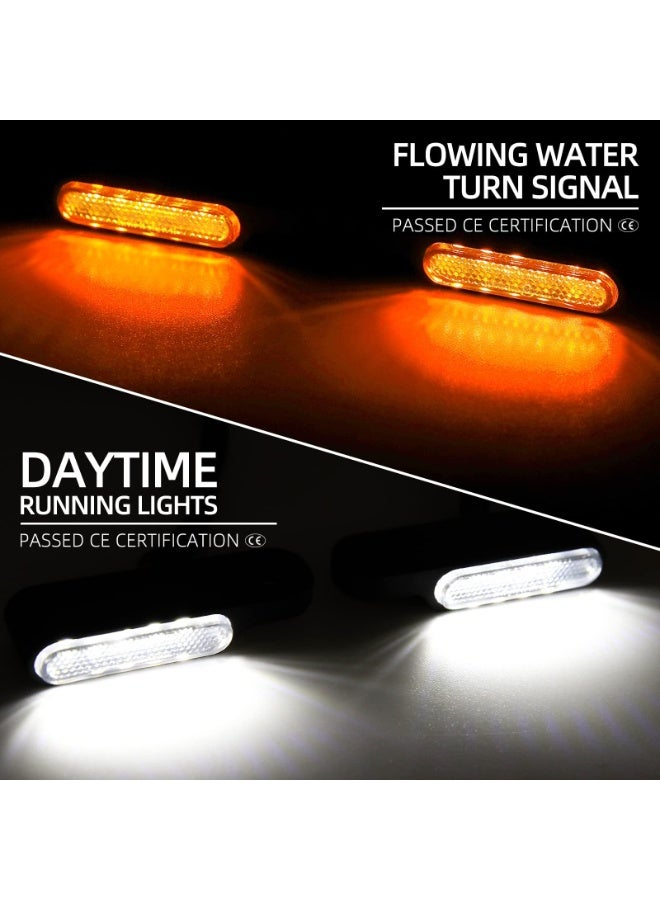 Handlebar LED Turn Signal Lights,Motorcycle Accessories,Universal,Turn Signal Lights,Indicator Lights - Image 5