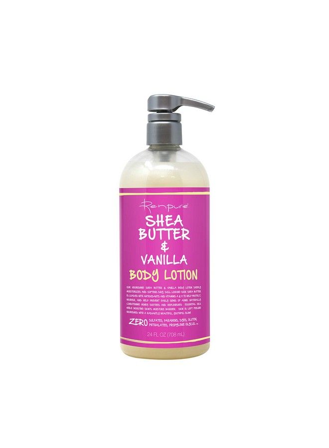 Renpure Shea Butter & Vanilla Body Lotion 24 Fl Oz - Image 2
