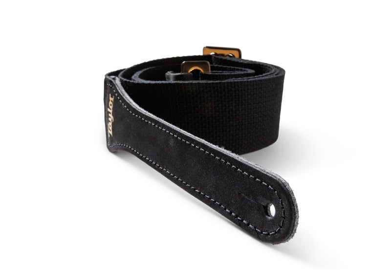 Taylor GS Mini Strap, Black Cotton, 2"", Adjustable - Image 3
