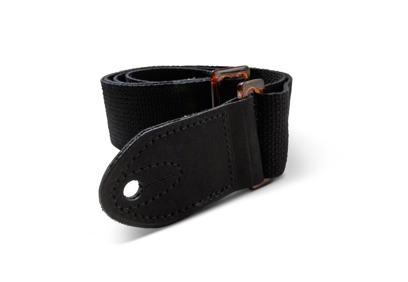 Taylor GS Mini Strap, Black Cotton, 2"", Adjustable - Image 4