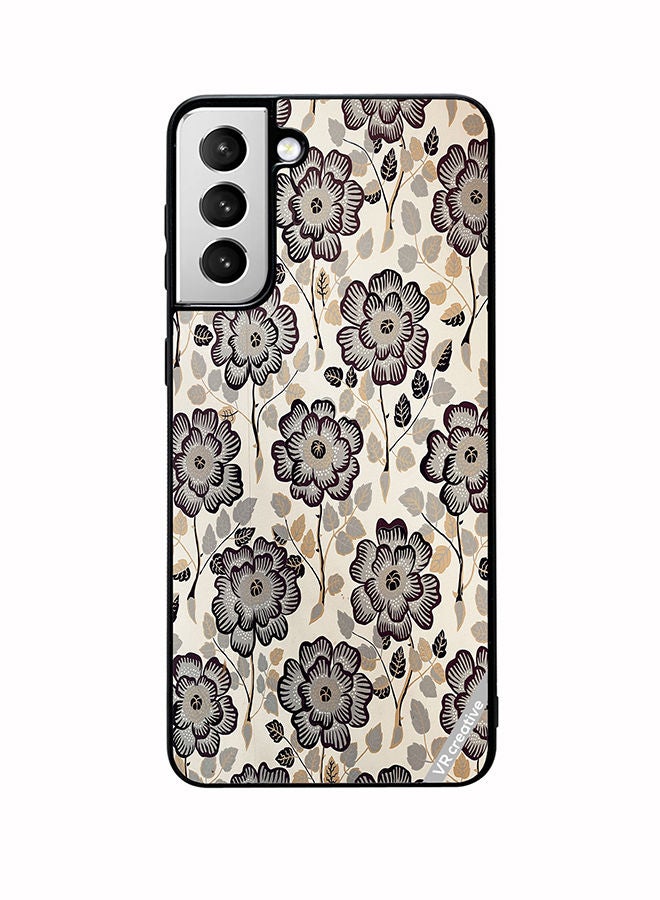 VR CREATIVE Protective Case Cover For Samsung Galaxy S22 5G Floral1 Design Multicolour - Image 1