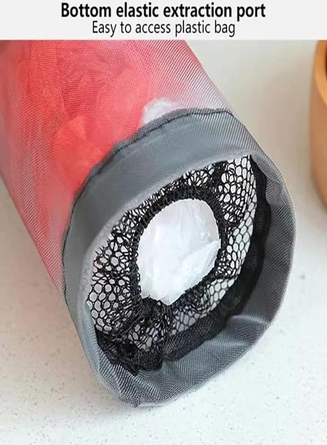 Lapras 𝟏𝟓 𝐘𝐞𝐚𝐫𝐬 𝐖𝐚𝐫𝐫𝐚𝐧𝐭𝐲 Plastic Bag Holder & Organizer, Wall Mounted Dispenser for Kitchen Storage, Reusable Grocery Bag Container for Clutter-Free Space, Breathable & Durable Design - Image 5