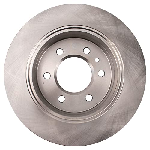 TRQ Rear Brake Rotors Set Solid Compatible with 2019-2020 Freightliner Sprinter 2500 Sprinter 3500 2019-2021 Mercedes-Benz Sprinter 1500 - Image 4