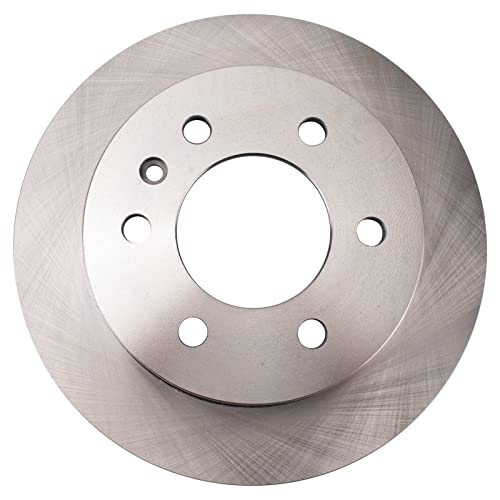 TRQ Rear Brake Rotors Set Solid Compatible with 2019-2020 Freightliner Sprinter 2500 Sprinter 3500 2019-2021 Mercedes-Benz Sprinter 1500 - Image 3