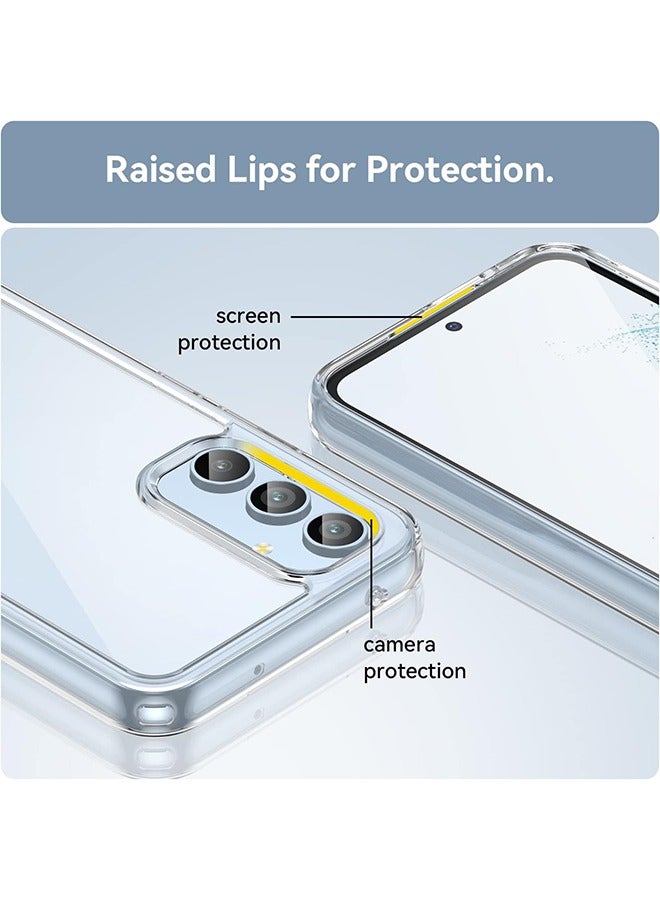 HY for Samsung Galaxy A54 Dual Case Cover Clear  - Image 2