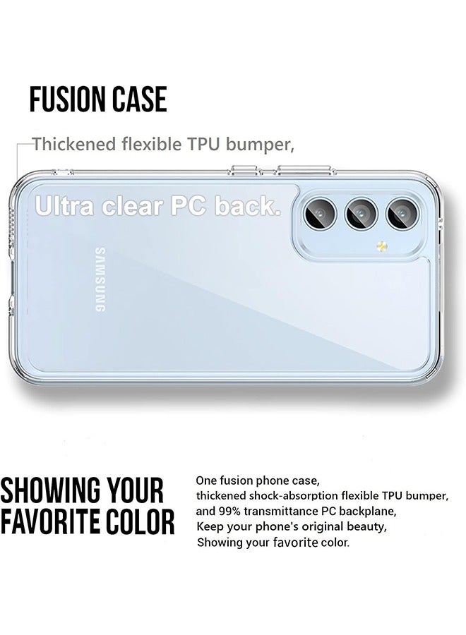 HY for Samsung Galaxy A54 Dual Case Cover Clear  - Image 3
