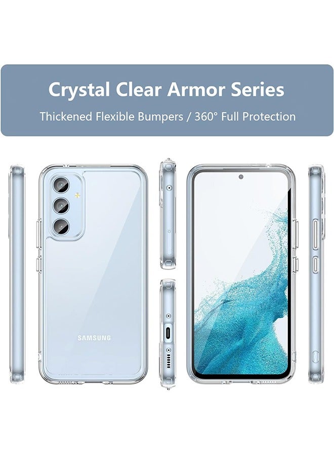 HY for Samsung Galaxy A54 Dual Case Cover Clear  - Image 5