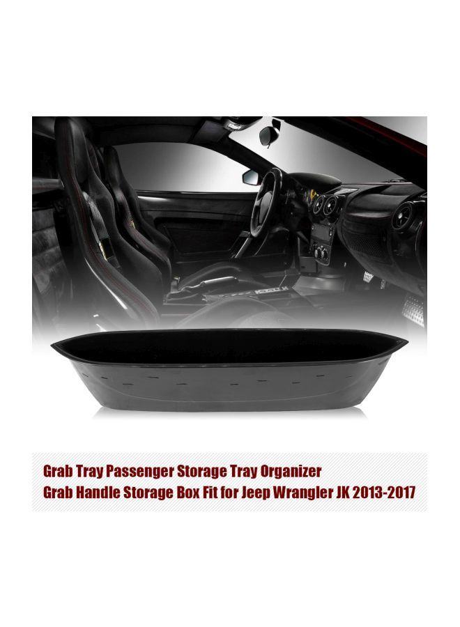 NIBEMINENT Storage Tray With Handle For Jeep Wrangler JK 2013-2017 - Image 3