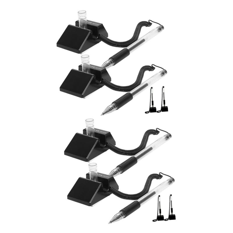 8 Signature Ballpoint Pens Set Black Erasable Desktop Writing Office Sign - Image 2