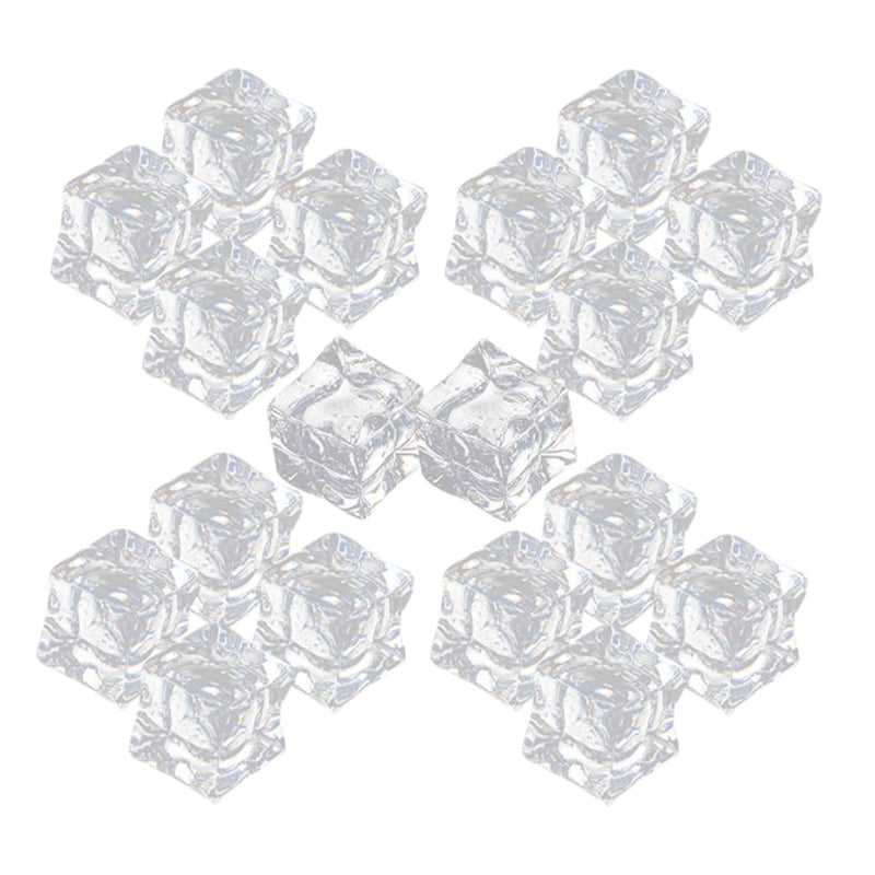 Reusable Acrylic Fake Ice Cubes For Drinks Photography Props And Vase Fillers 1 40X1 40X1 40CM - Image 2