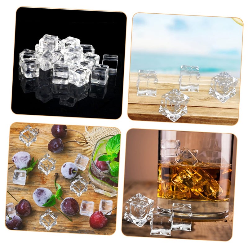 Reusable Acrylic Fake Ice Cubes For Drinks Photography Props And Vase Fillers 1 40X1 40X1 40CM - Image 4