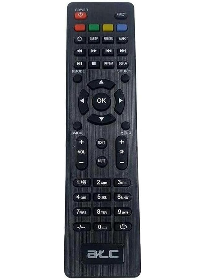 إيروريكس جهاز تحكم عن بعد بديل متوافق مع تلفزيون ATC LCD LED – تحكم عالمي للحصول على الأداء الأمثل661 - Image 1