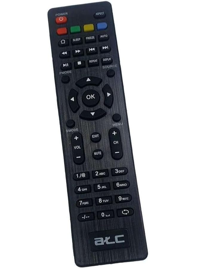 إيروريكس جهاز تحكم عن بعد بديل متوافق مع تلفزيون ATC LCD LED – تحكم عالمي للحصول على الأداء الأمثل661 - Image 2