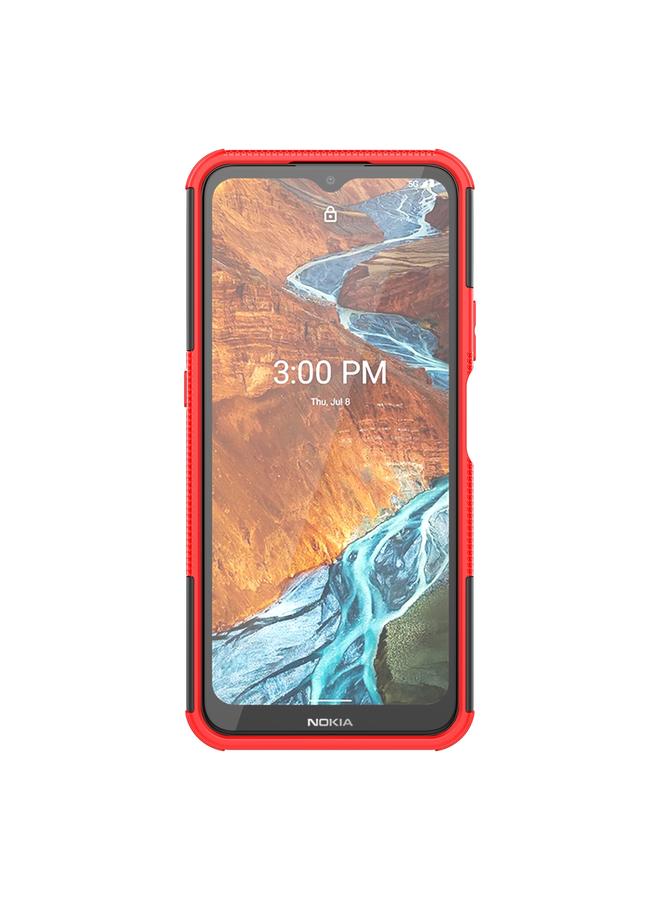 erorex Case For Nokia G300 Tire Texture TPU + PC Phone Case with Holder - Image 3