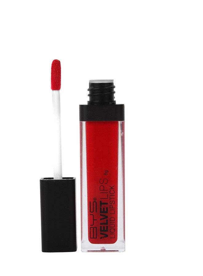 BYS Velvet Lips Liquid Lipstick Berry Sweet Red - Image 1