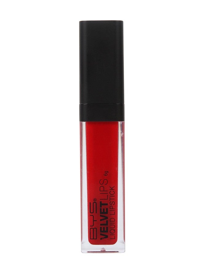 BYS Velvet Lips Liquid Lipstick Berry Sweet Red - Image 2