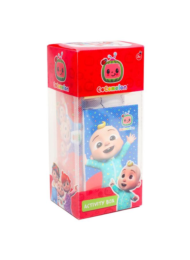 First Kid Cocomelon Kids Activity Box with Metal Pencil Case Multicolor FK-COC-2204 - Image 3