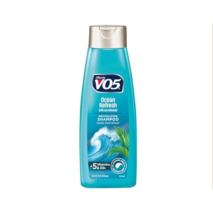Alberto VO5 Ocean Refresh Shampoo with Sea Minerals, Revitalizing and Refreshing, Paraben & Silicone Free, 12.5 fl oz (Pack of 6) - Image 2