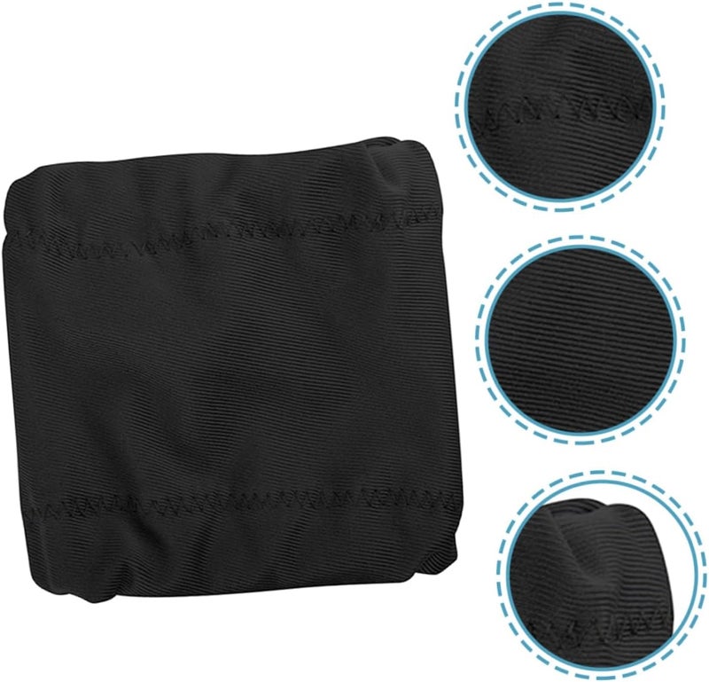 Generic 2pcs Speaker Cover Outdoor Speakers Smart Speaker Portable Speaker Portable Speakers Speaker Case Bocina Audio Bag Lightweight Protective Case Elastic Fabric, 10.5x10cm, Black, 12G0392Q72W - Image 2