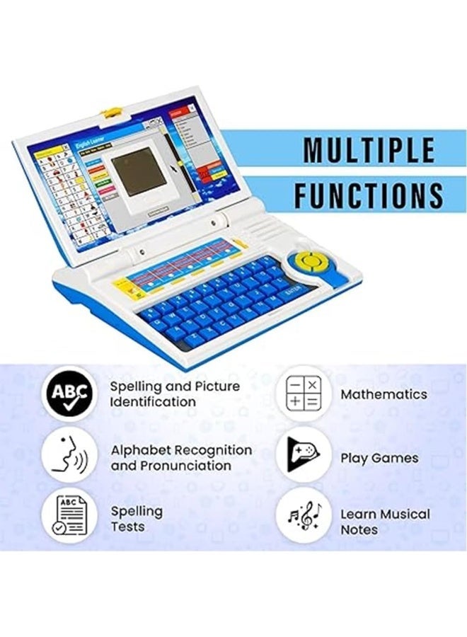 ST ZONE Kids English Learning Laptop – Bilingual Educational Toy with Eye-Protection Screen & Parent-Child Interaction - Image 4