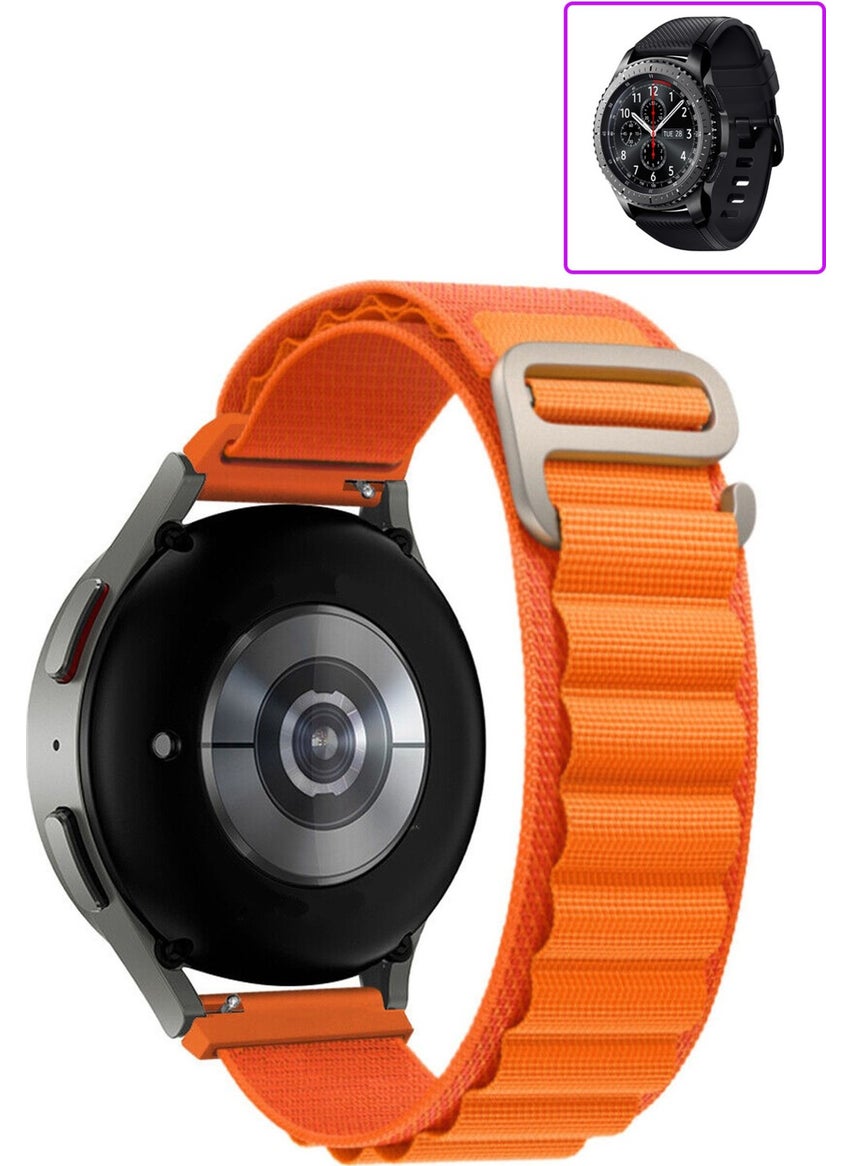 Tagomoon - Samsung Gear S3 Frontier Compatible Band Alpine Loop Loop Sport Strap - Image 1